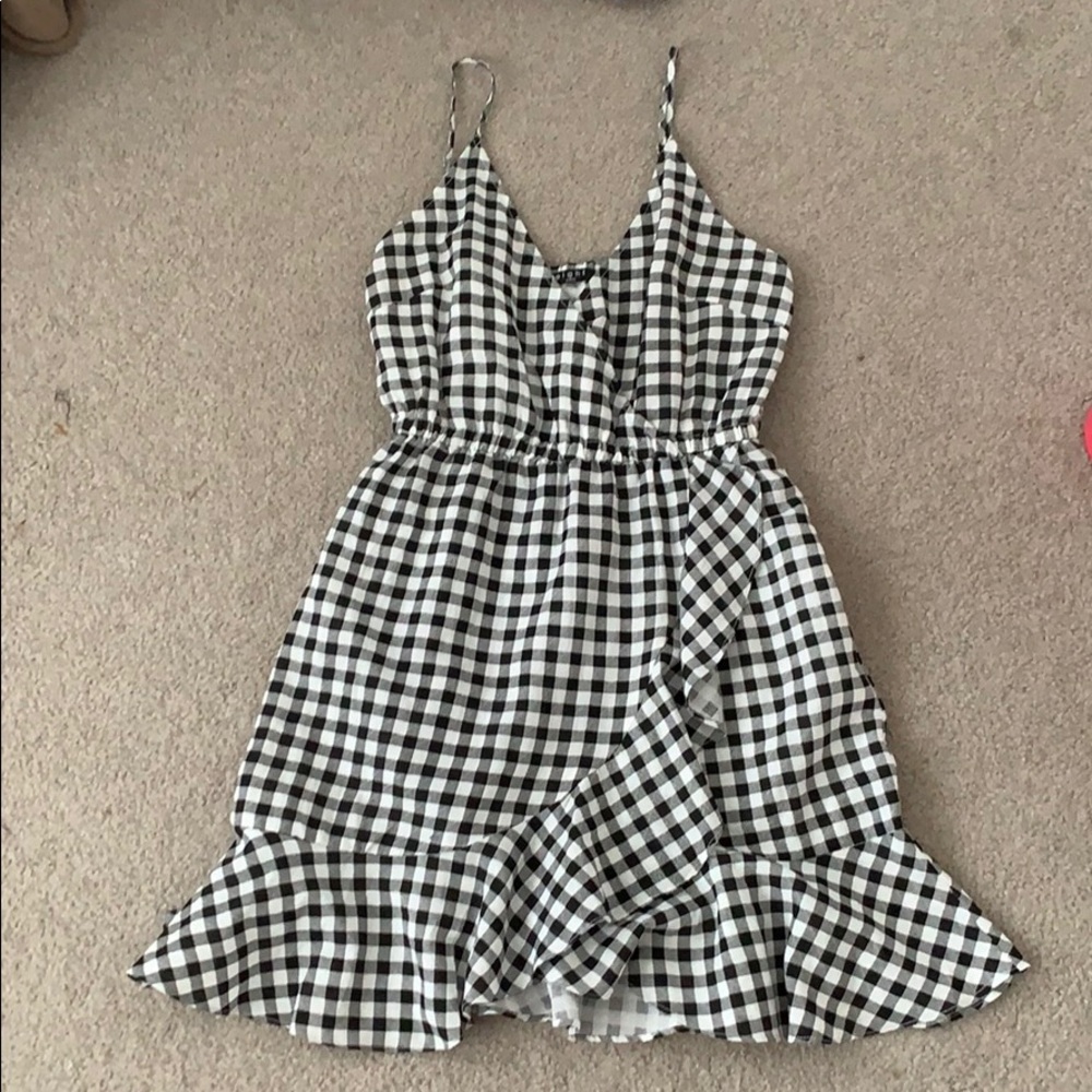 Nasty Gal gingham dress